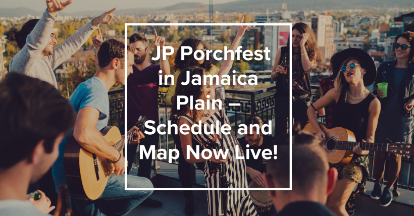 Weekend Spotlight: JP Porchfest in Jamaica Plain – Schedule and Map Now Live!